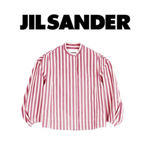 新品85%OFF JIL SANDER ストライプシャツ M lemaire marc jacobs jw anderson loewe marni inscrire sacai hyke ジルサンダー SHIRT Q 34