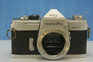 ％％％ ジャンク扱い0874MINOLTA　SR-1ボデー　％％％