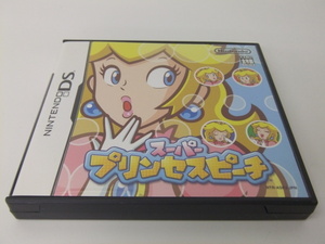 【Nintendo】ニンテンドー DSソフト スーパープリンセスピーチ 説明書付き 中古美品　1000円スタート