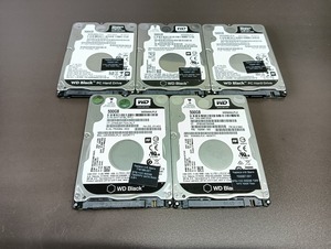 WesternDigital WD5000LPLX 2.5インチ SATA HDD 500GB 5個セット　正常品