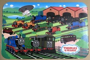 機関車トーマス・ランチマット・縦約30cm×横約45cm・THOMAS & FRIENDS・希少・2003年当時物・キャラクターグッズ