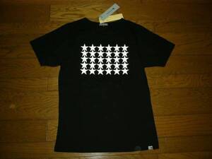 新品 rebellion-operations リベリオン Tシャツ 黒 2 星☆ カットソー AKM R×T Union Stars T