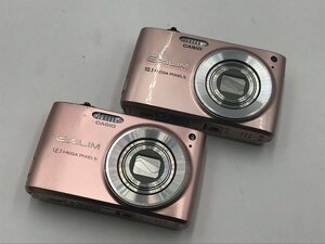 ♪▲【CASIO カシオ】コンパクトデジタルカメラ 2点セット EX-Z400/Z300 まとめ売り 0606 8