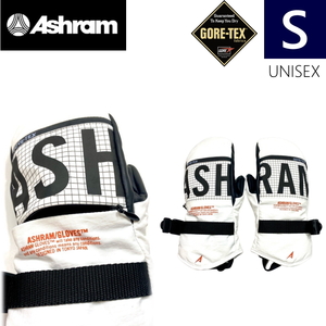 ◎24-25 Ashram DGMA MITTEN カラー:WHITE Sサイズ アシュラム スキー スノーボード