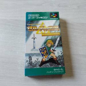 ●SFC　ゼルダの伝説 神々のトライフォース　　　箱説付き　　何本でも同梱可能●