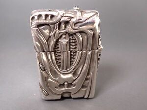 ハンドメイド ジッポーライター STERLING silver スターリング シルバー 純銀 925 ZIPPO ジッポー drt2409