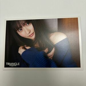 遠藤さくら　ポストカード triangle magazine tsutaya限定