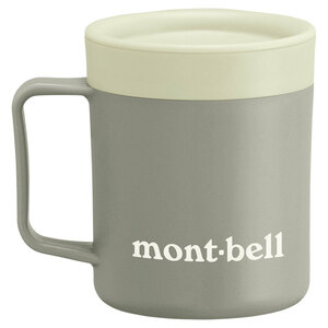 モンベル mont-bell サーモタンブラー 200 モンベルロゴ #1124561 ライトグレー 新品