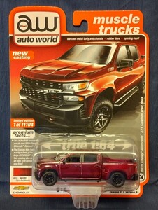 オートワールド 1/64 19年型 シボレー シルバラード ズィー・セブンティワン トレイルボス auto world Chevrolet Silverado Z71 Trail Boss