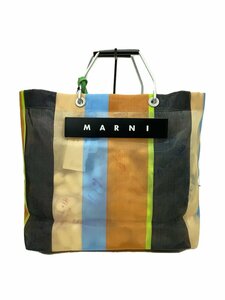 MARNI◆トートバッグ/-/マルチカラー/ストライプ