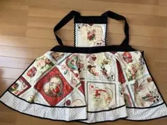 アモリコ　レア天使と薔薇の柄　magic aprons スペイン製エプロン