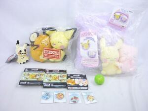 【同梱可】良品 アニメ ポケモンのみ イーブイ ピカチュウ ぬいぐるみ ブランケット 等 グッズセット