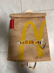 ☆マクドナルド紙袋風 リュックサック バックパック