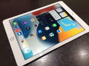 【動作品♪】au Apple iPad Air 2 Wi-Fi+Cellular 16GB A1567(MGH72J/A)判定〇/シルバー