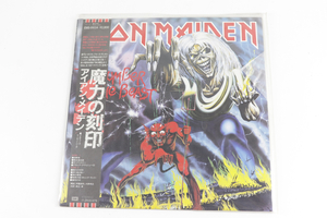 【帯付き】アイアン・メイデン 魔力の刻印 EMS-91034 IRON MAIDEN レコード ロック 音楽 ミュージック _HJJ_B0611-J005