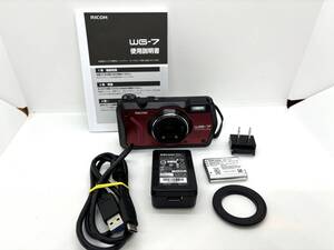 ☆極上美品☆RICOH リコー　WG-7 防水コンパクトデジタルカメラ #3086