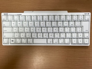 【UW12514】HHKB Professional HYBRID Type-S 雪 PD-KB820YSC　美品