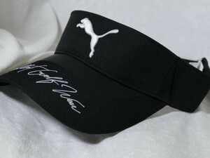 YPL40★2024年春夏モデル★PUMA GOLF★プーマゴルフ★ウィメンズEGW Wサンバイザー★BK