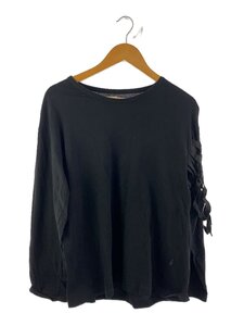 B Yohji Yamamoto◆長袖Tシャツ/2/コットン/BLK/NN-T69-078