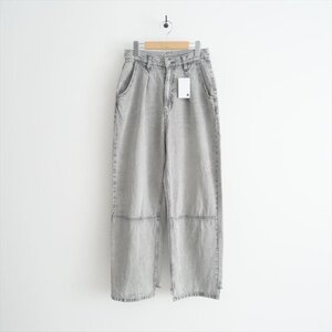 継続販売品 / YENN イエン / HIGH RISE TUCK WIDE PT デニムパンツ 38 / Y241-31024 / 2410-0148