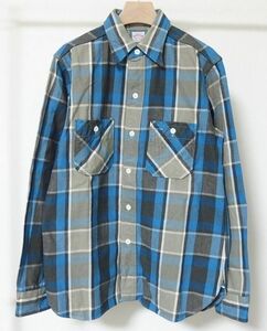 WAREHOUSE ウエアハウス FLANNEL SHIRTS チェック フランネル シャツ L 16-16.5