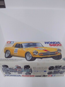 タミヤ 1/10 ホンダS800 HONDA TAMIYA レーシングカー 電動RC 【中古品】