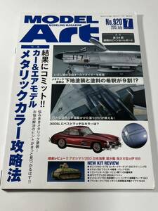 スケールモデル総合情報専門誌 月刊 MODEL Art モデルアート 2015年 7月 カー&エアモデル メタリックカラー攻略法