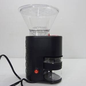 K0008 美品 bodum ボダム bistro electric coffee grinder 10903-3 電動グラインダー 電動コーヒーミル ブラック 