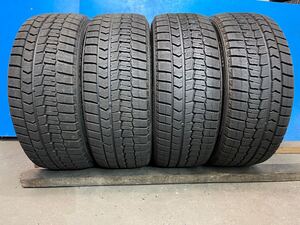 235/45R18 DUNLOP WINTER MAXX WM02 4本セットをバリバリ山 2019年製 スタッドレスタイヤ