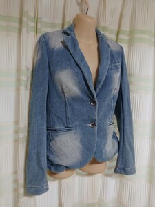 ◆Double Standard Clothing◆デニム たジャケット サイズF Mサイズくらい ストレッチ ダブルスタンダードクロージング