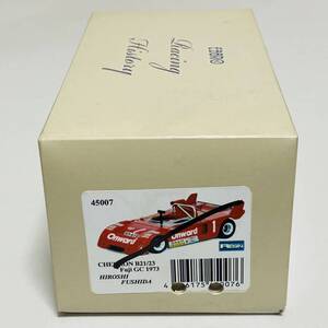 【美品】EBBRO エブロ 1/43スケール CHEVRON B21/3 Fuji GC 1973 HIROSHI FUSHIDA シェブロン 45007 ミニカー モデルカー