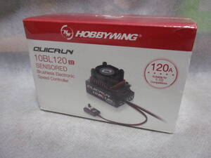 未使用未開封品 HOBBYWING QUICRUN-10BL120-SENSORED G2 ブラシレスESC