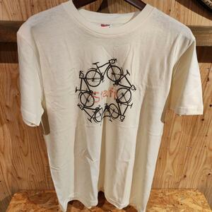 【自転車好きにおすすめ！！】TRUSS 自転車ロゴ Tシャツ　Lサイズ