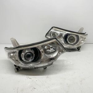 【コーティング済】L375S L385S タント ヘッドライト レンズ ランプ 左右セット LR HID プロジェクター 加工品 印字 O 100-51944 P60920