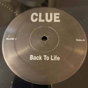 CLUE / Back To Life / Some Niggas /レコード/中古/DJ/CLUB/HIPHOP