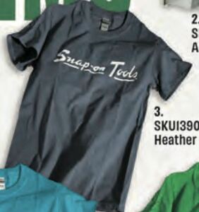 Snap-on T-shirt skul390tn L Tシャツ ネイビー