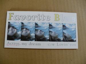 ＧＥ　フェイバリットブルー Ａctive,my dream　８センチＣＤ