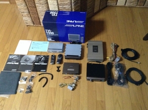 美品 アルパイン ALPINE F#1STATUS DVI-9990J+DAI-C990+TVI-T990