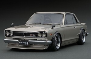 1/18 NISSAN SKYLINE 2000 GT-R KPGC10 SILVER Ignition model IG0771 イグニッションモデル 日産 スカイライン ハコスカ Work Equip03