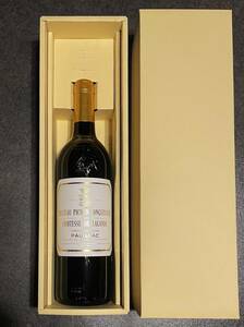 箱入り未開栓2011年CHATEAU PICHON LONGUEVILLE-COMTESSE DE LALANDEシャトー ピション ロングヴィルPAUILLAC新品750mlフランス製