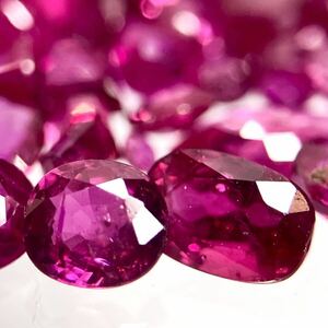 ◆天然ルビーおまとめ20ct◆j 裸石 宝石 Ruby ruby コランダム 紅玉 jewelry ジュエリー S