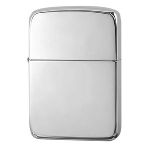 Zippo ジッポライター 1941レプリカ 無地 100 ミクロン ＃1941 ミラー 鏡面 ポリッシュ 銀メッキ 80005