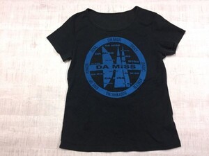 DA MiSS ザ・ミス フィットネス ダンス ヨガウェア エアロビ スポーツ 半袖Tシャツ カットソー レディース 日本製 黒