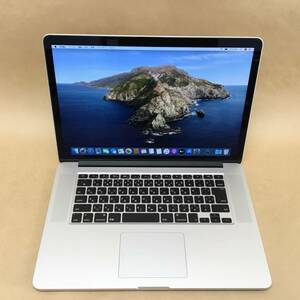 【2404239233-2】アップル MACBOOKPROCI7-2300 CI7(3615QM)-2.3GHZ 16GB SSD512GB 15.4インチ RETINA A1398 CATALINA10.15.7 MID2012