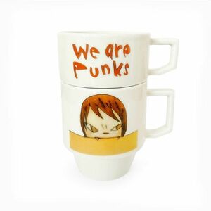 奈良美智 We Are Punks マグカップ大・小セット 波佐見焼