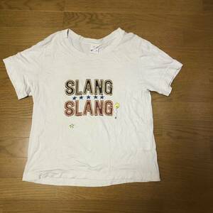 RNA SLANG アールエヌエースラング ロゴペイント Tシャツ