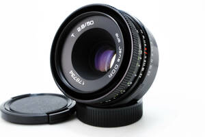 【美品/整備品/テスト画像有】 CARL ZEISS JENA TESSAR 50mm f2.8 / M42マウント レンズ ドイツ製 テッサー カールツァイス #3