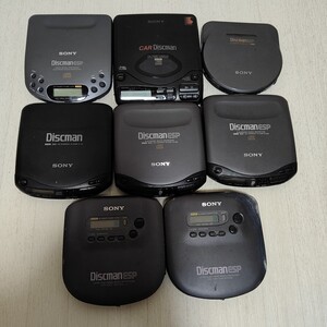 SONY Discman CD ウォークマン D-321/808K/777/131/235/335 8台まとめ　動作未確認　ジャンク