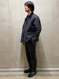 BEAUTY&YOUTH UNITED ARROWS OVER SIZE FIELD JACKET オーバーサイズ ハンティングジャケット ワークジャケット ダークパープル 40 L