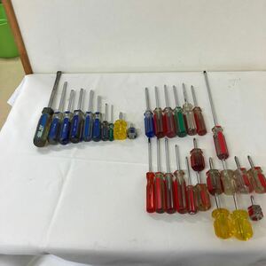 【ドライバー 工具 31本セット】プラスドライバー マイナスドライバー ハンドツール DIY【A9-4】0918